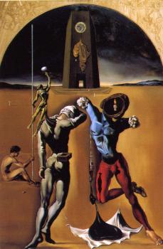 Salvador Dali : Poetry of America-The Cosmic Athletes